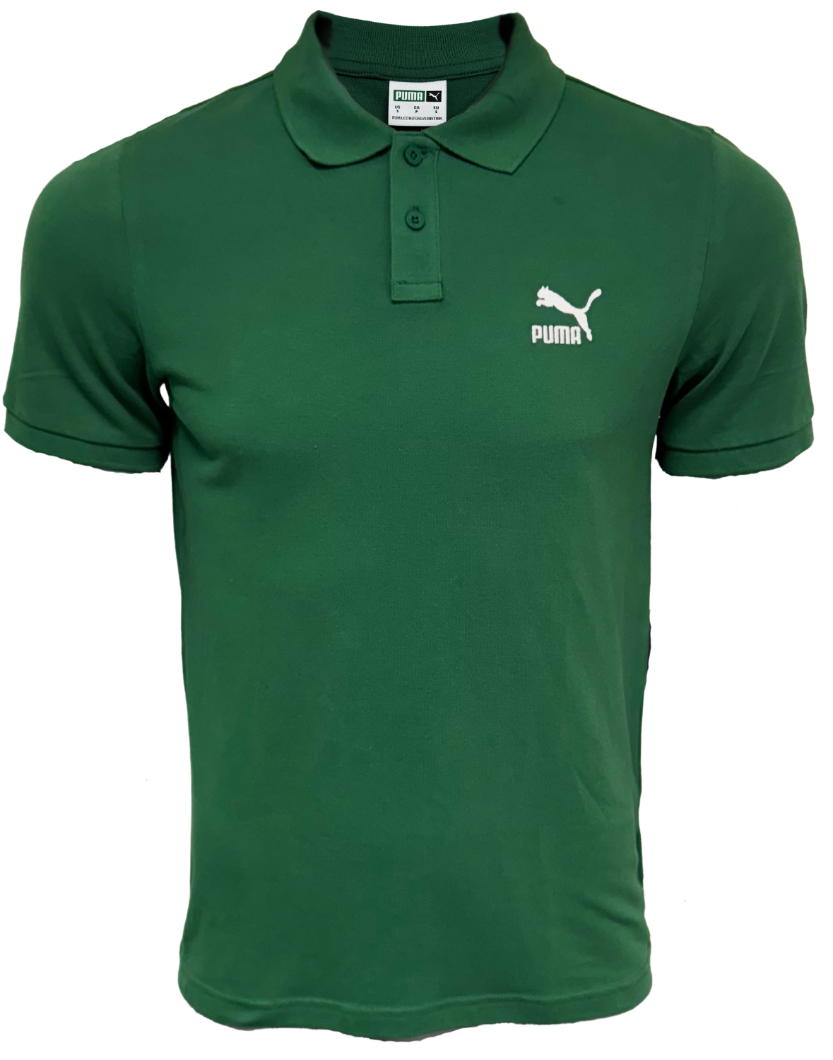 5217-tricko panske puma polo zelene